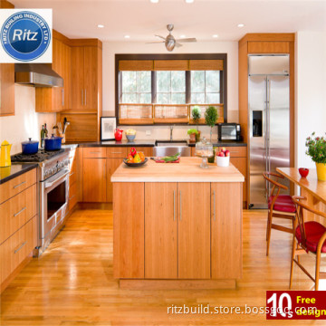 China Manufacture Kitchen Design MFC Kitchen Cabinet